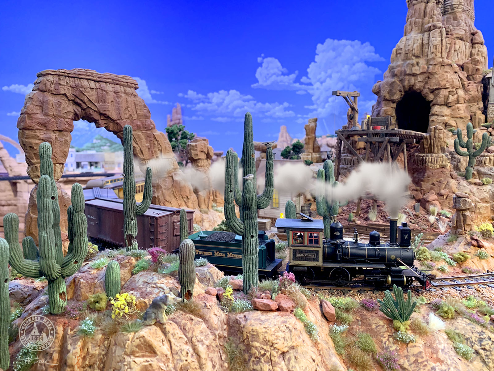 Thunder Mesa model railroad